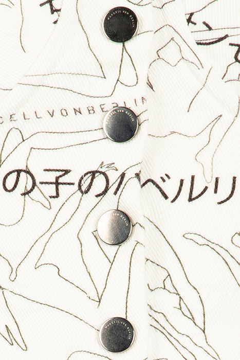 WOMEN'S DENIM CORSAGE TOP WITH LONG SLEEVES LADIES WITH FONT 3