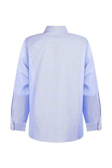 LAYLA LONGLINE SHIRT BLUE MULTI 2