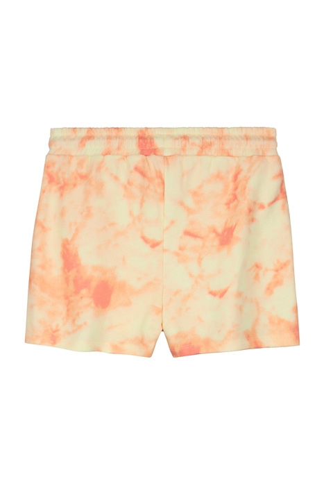 GIRLS MAUI SWEAT SHORT TYE DYE STRAWBERRY PINK 2