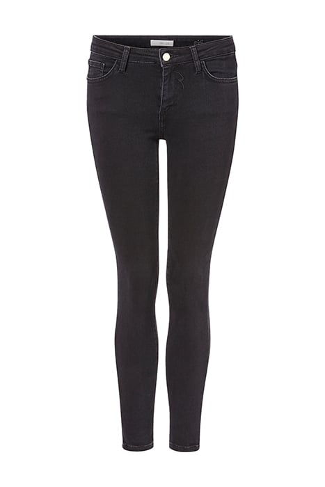 MIDI - BLACK SATIN - JEAN DENIM BLACK 1