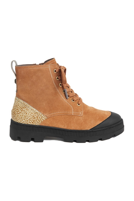 IVY LACE UP CASUAL BOOT MID TAN 1