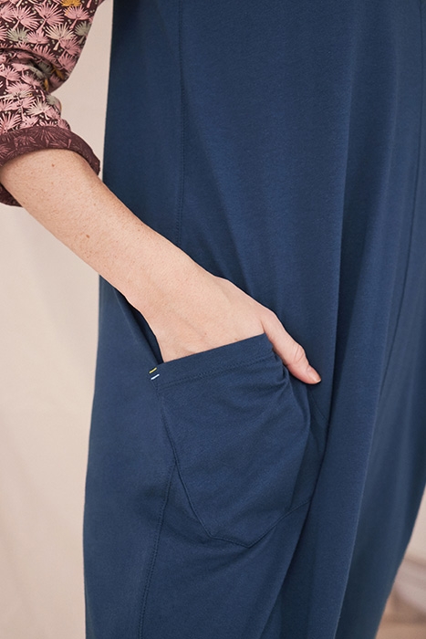 SELINA JERSEY JUMPSUIT MID BLUE 5