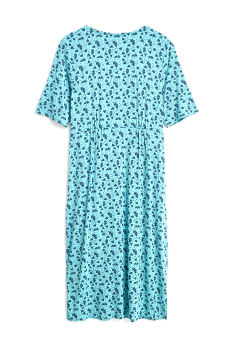 KARA ECO VERO JERSEY DRESS BLUE MLT 2