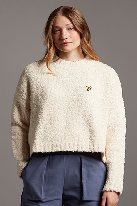 BOUCLE JUMPER VANILLA 1