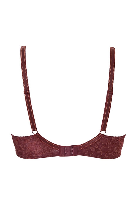 LI BRA T-SHIRT DONNA STRIPE LAC MAHOGANY 2