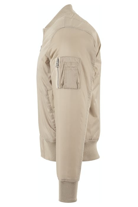 BASIC BOMBER JACKET BEIGE 8