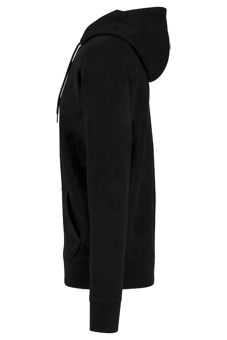 IMITATION SUEDE HOODY BLACK 7