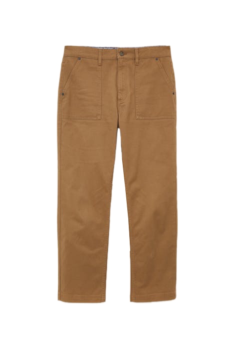DENBY 7/8 TROUSERS MID BROWN 1