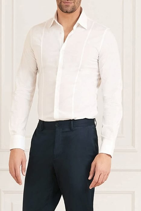 OLIVER IT COLLAR ROUNDED CUFF PURE WHITE 5