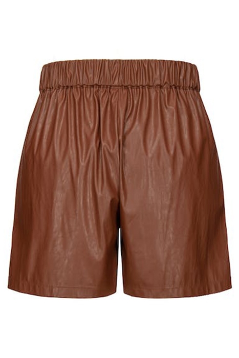 CLINTON SHORTS SIMILPELLE FRIAR BROWN 4