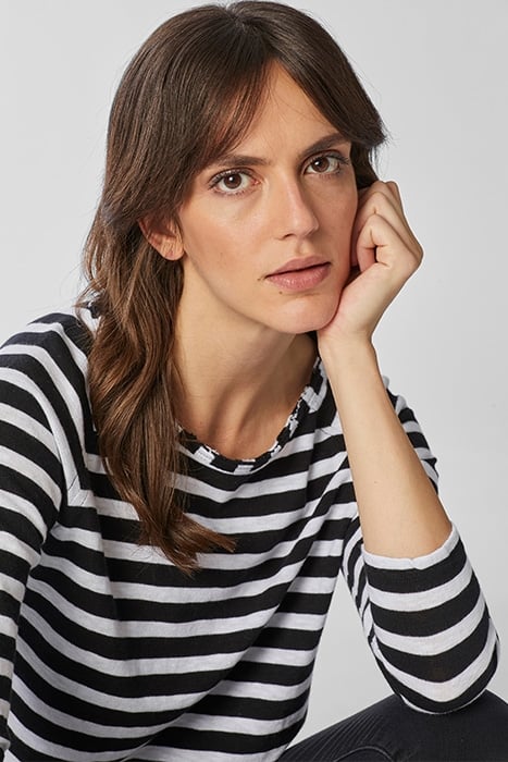 ORGANIC HEAVY JERSEY LONGSLEEVE STRIPED BLACK 3