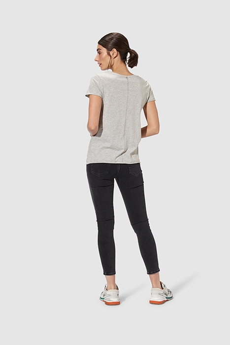 ORGANIC SLUB SHIRT GREY MELANGÉ 3