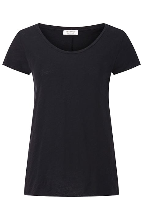 ORGANIC SLUB SHIRT BLACK 1