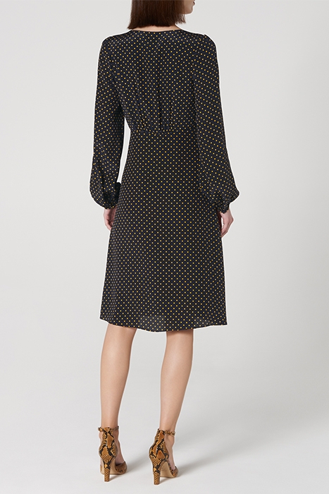 ZADIE MINI DRESS NAVY POLKA 3