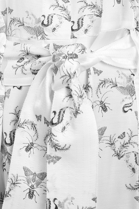 LUCIANA ASSAM DRESS WHITE 7