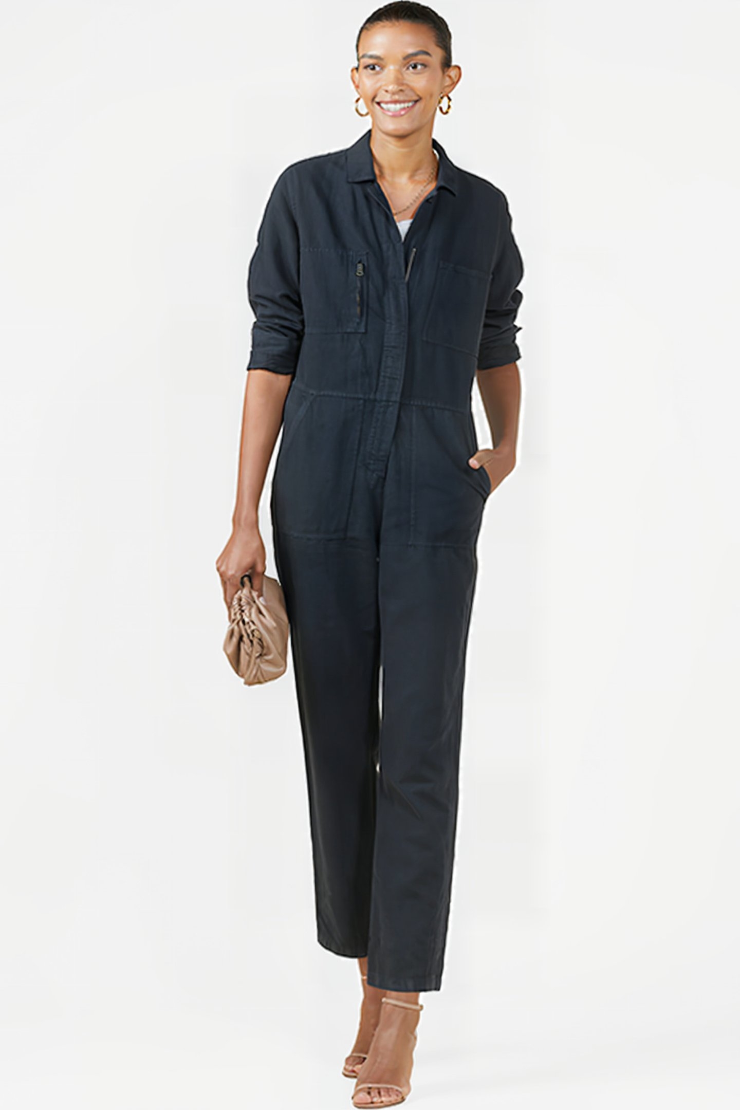 STATION JUMPSUIT PITCH BLACK 1