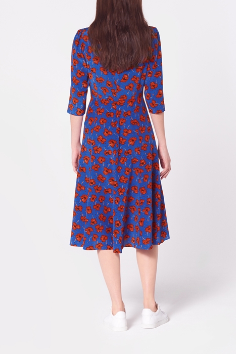 ALICIA MIDI DRESS POPPY 3