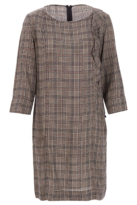 DRESS WITH VOLANT BLACK 1