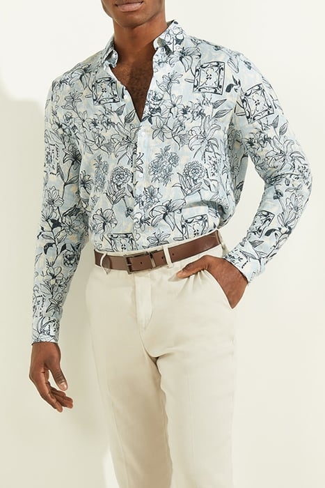 LS ITALIAN COLLAR NO BLUE LIGHT WOODS 1