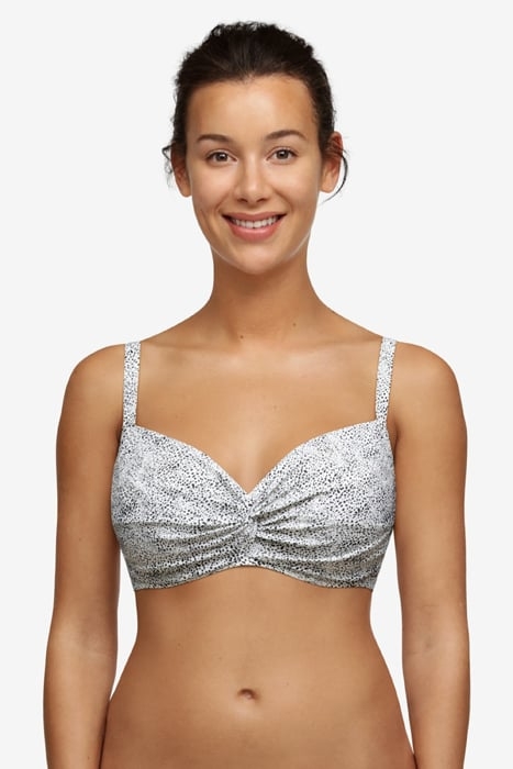 SW BRA TSHIRT HALF CUP BINDI BLACK WHIT BLACK MULTICO 2