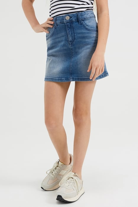 MEISJES DENIMROK BLUE 2