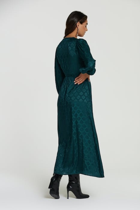 LADIES NAIROBI DRESS BAROQUE JAQUARD 3