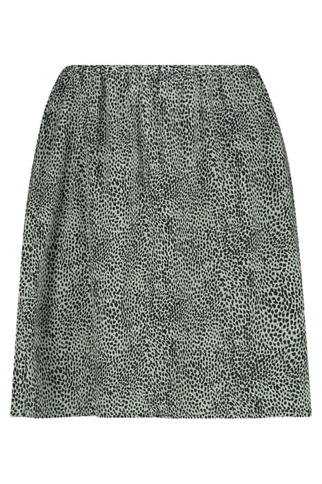 FLEURINE SKIRT GREY GREEN ANIMAL 1