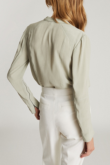 FRANCES BLOUSE PISTACHIO 2