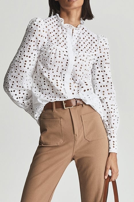YASMIN BUTTON-DOWN SHIRT WHITE 2