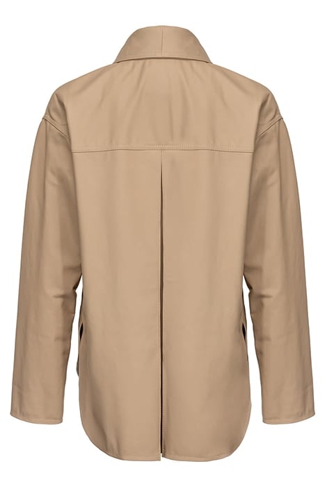 CAPRI GIUBBINO PELLE ULTRALIGH PARCHMENT BEIGE 7