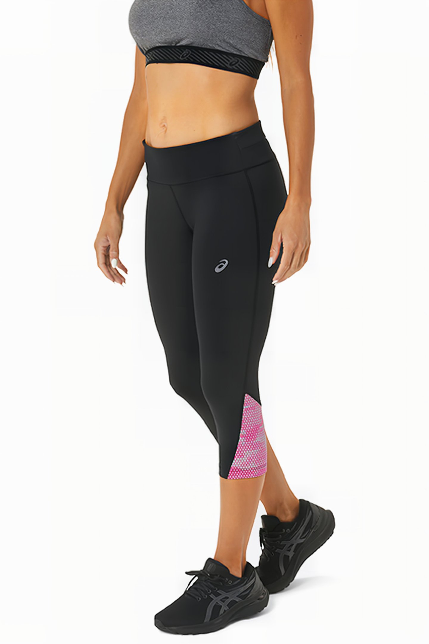 SPORT RFLC KNEE TIGHT PERFORMANCE BLACK/FUCHSIA RED 4