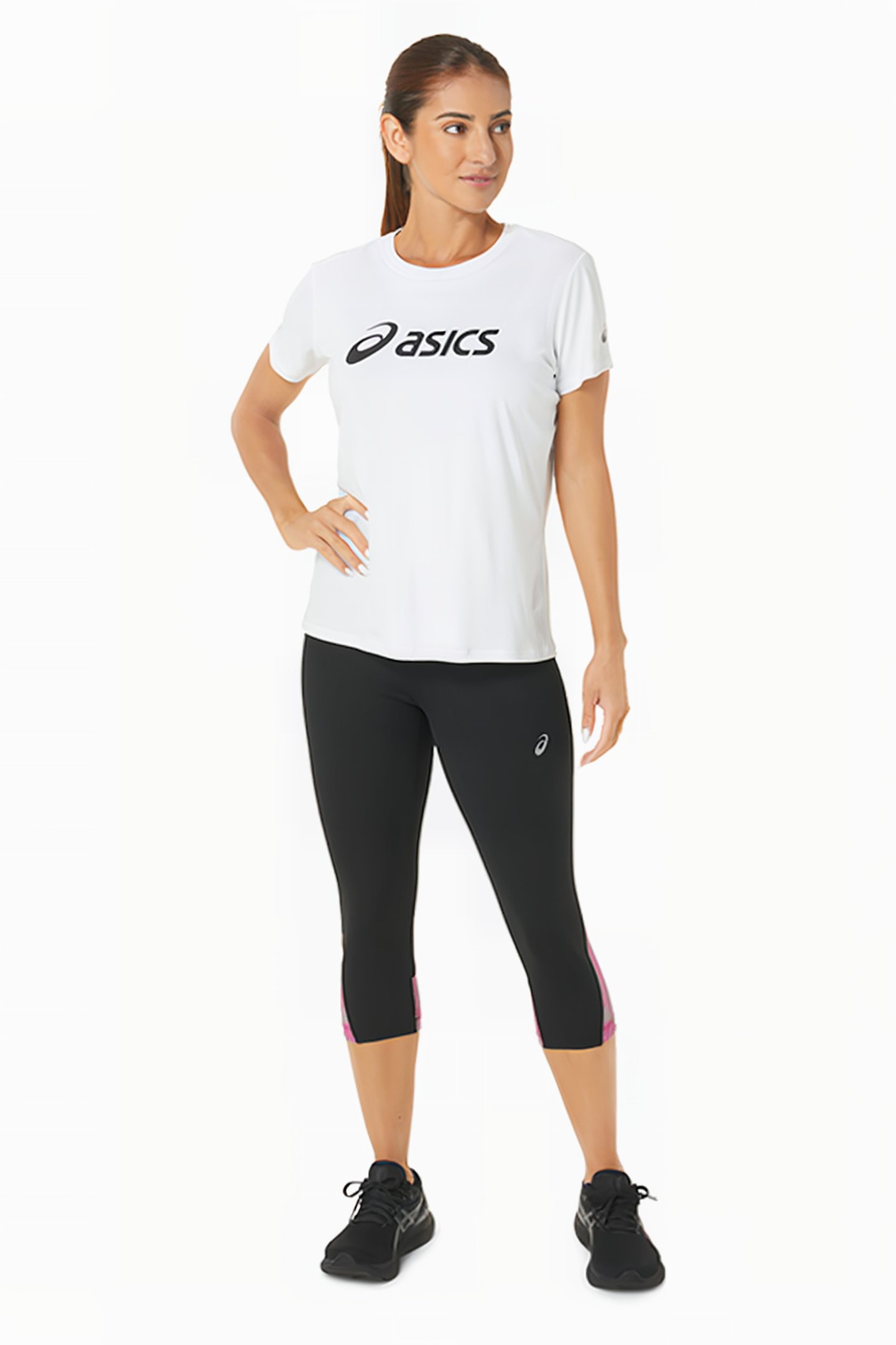 SPORT RFLC KNEE TIGHT PERFORMANCE BLACK/FUCHSIA RED 3