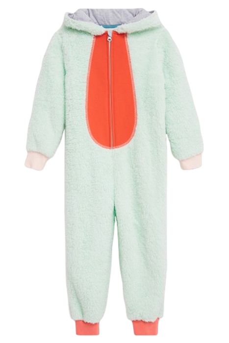 DINO ONESIE TEAL 1