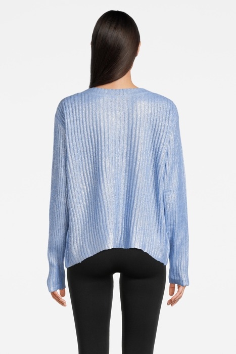 CELLULARE MAGLIA MISTO LANA LA SILVER/AZURE 2