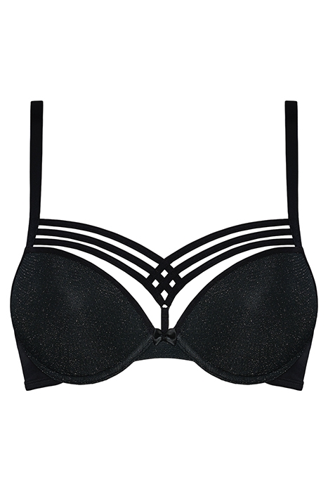 DAME DE PARIS BLACK AND SILVER LUREX 3