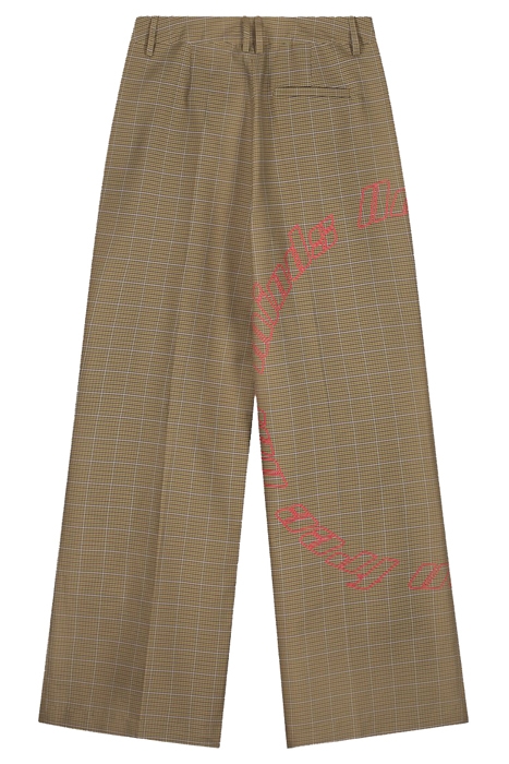SAND CHECKED KEANU PANTS 3