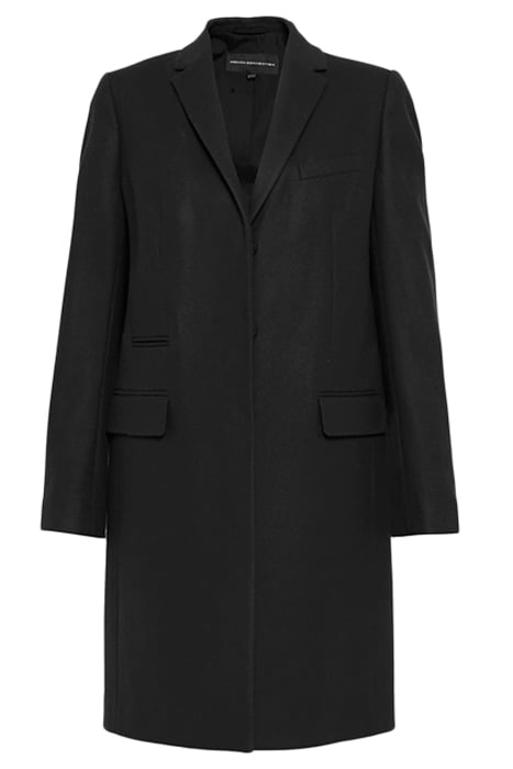 FT PLATFM FELT SMART COAT BLACK 1