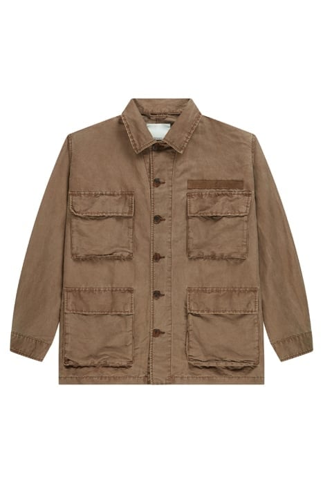 MEN FIELD JACKET BRAZIL NUT 6