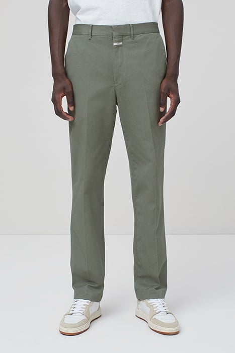 MEN NASSAU STRAIGHT PANTS OLIVE GREEN 1