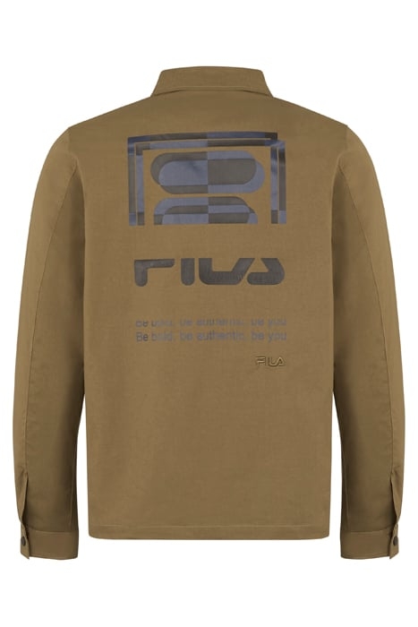 TERMOLI COACH JACKET BURNT OLIVE 7