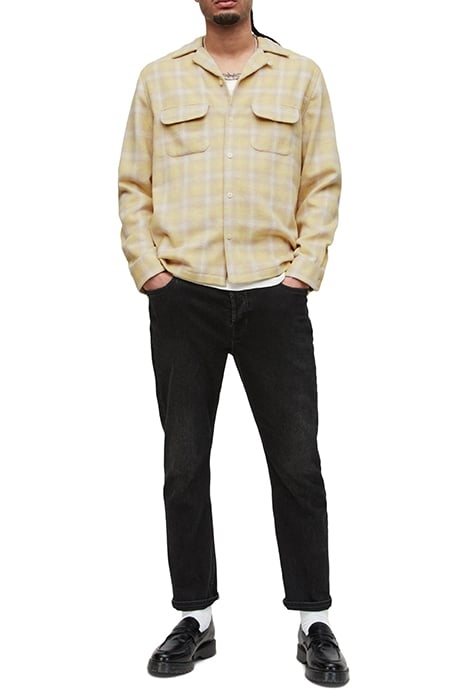 JACINTO LS SHIRT BUTTERMILK YELLOW 3