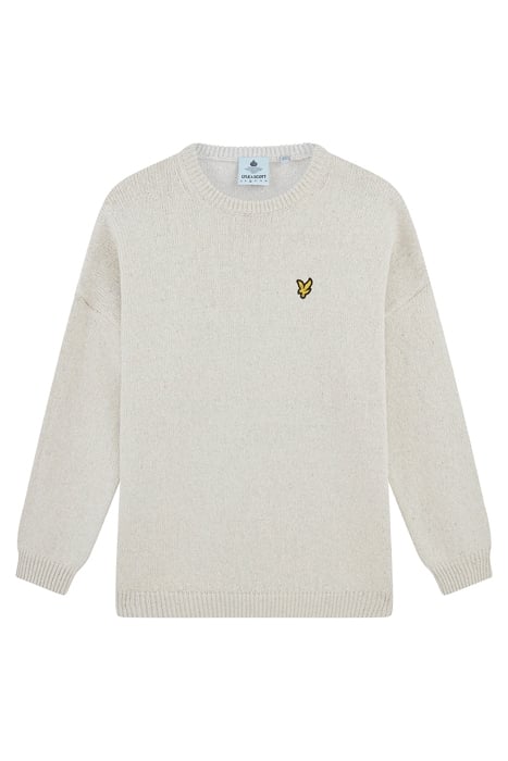 RECYCLED DENIM JUMPER ECRU 5