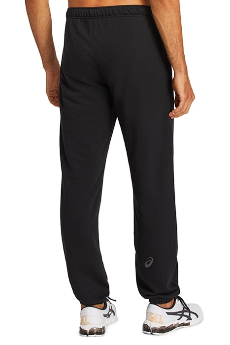 ASICS BIG LOGO SWEAT PANT PERFORMANCE BLACK/DARK GREY 2