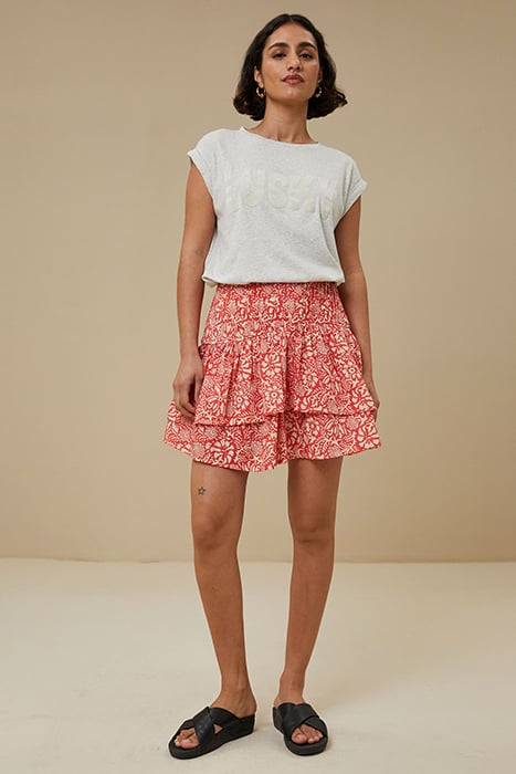ELENA POPPY BHOPAL SKIRT POPPY BHOPAL PRINT 1
