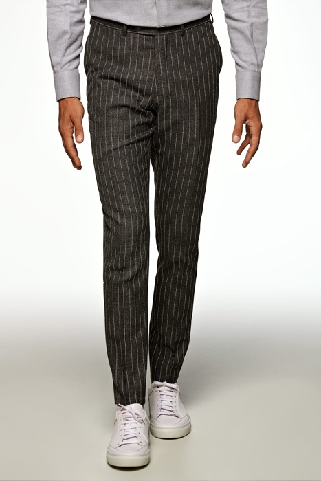 Dark Grey Striped Havana Suit 5