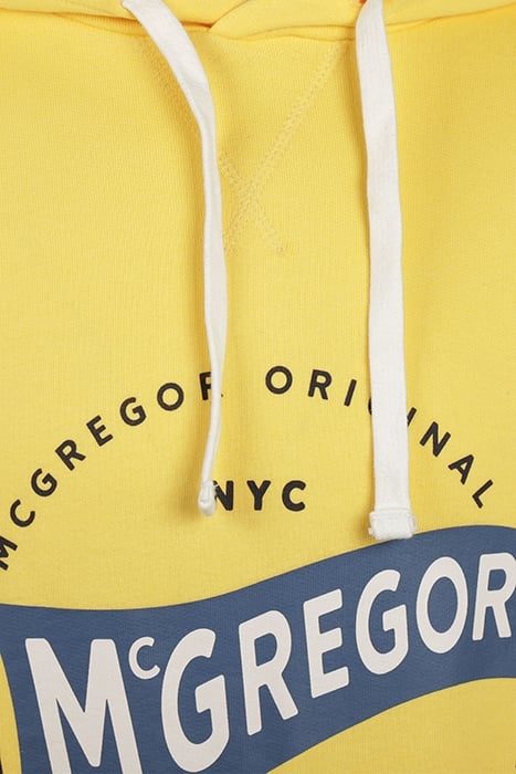HOODY WITH GRAPHIC LIGHT YELLOW 3