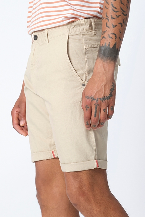 CLINTON SHORT LICHTBEIGE UNI 3