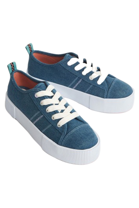PIPER FLATFORM PLIMSOLL MID DENIM 2