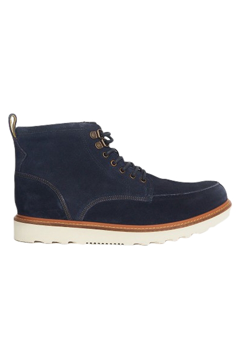 FINN LACE UP SUEDE BOOT DARK NAVY 1