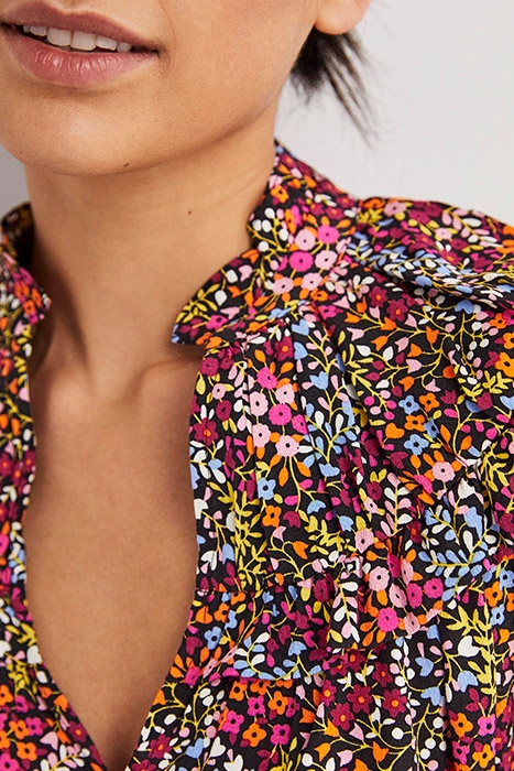 RUFFLE COLLAR STATEMENT TOP MLT 5